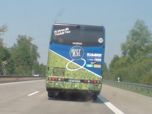 KSC-Mannschaftsbus